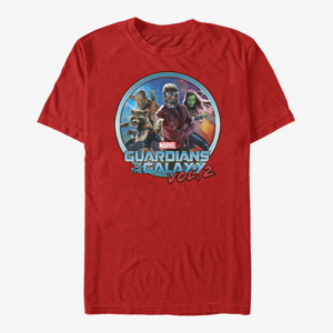 Queens Marvel GOTG Classic - Shocking Target Unisex T-Shirt Red