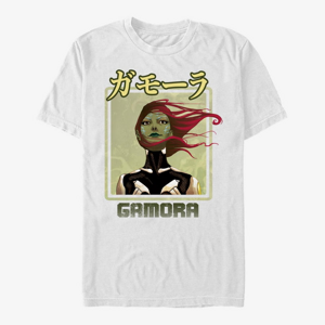 Queens Marvel Guardians Of The Galaxy Classic - Gamo-ra Kanji Men's T-Shirt White