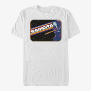 Queens Marvel Guardians of the Galaxy Vol. 3 - Gamora Space Badge Unisex T-Shirt White