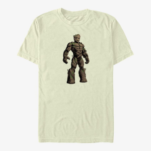 Queens Marvel Guardians of the Galaxy Vol. 3 - Groot Pose Unisex T-Shirt Natural