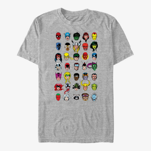 Queens Marvel - Hero Pack Men's T-Shirt Heather Grey