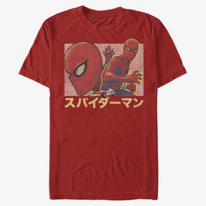 Queens Marvel Spider-Man Classic - Spidey Japan Men's T-Shirt Red