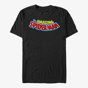 Queens Marvel Spider-Man Classic - Spidey Logo Men's T-Shirt Black