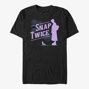 Queens MGM Wednesday - Snap Twice Unisex T-Shirt Black