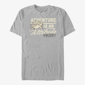 Queens Minecraft - Adventure an Attitude Unisex T-Shirt Ash Grey