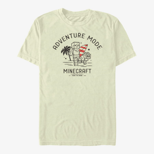 Queens Minecraft - Alex Beach Adventure Unisex T-Shirt Natural