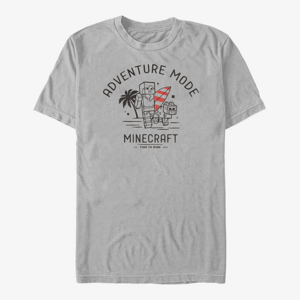 Queens Minecraft - Alex Beach Adventure Unisex T-Shirt Ash Grey