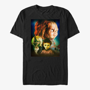 Queens NBCU Chucky - Family Photo Unisex T-Shirt Black