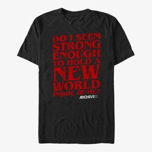 Queens Netflix Archive 81 - Strong Enough Unisex T-Shirt Black