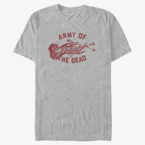 Queens Netflix Army Of The Dead - Arrows Logo Men's T-Shirt Heather Grey