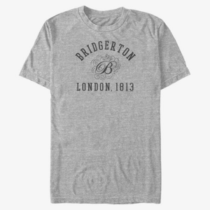 Queens Netflix Bridgerton - Bridgerton Lines Unisex T-Shirt Heather Grey