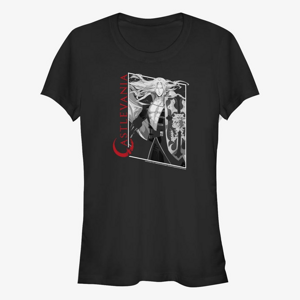 Queens Netflix Castlevania - Alucard Box Up Women's T-Shirt Black