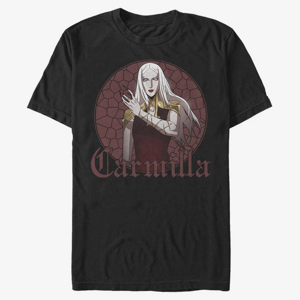 Queens Netflix Castlevania - Stained Glass Carmilla Unisex T-Shirt Black