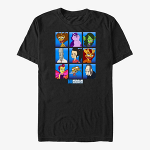 Queens Netflix Human Resources - Monsters 9 Box Unisex T-Shirt Black