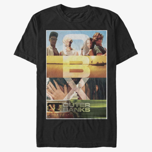 Queens Netflix Outer Banks - OBX Poster Men's T-Shirt Black