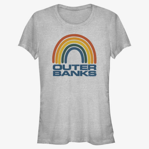 Queens Netflix Outer Banks - OBX Rainbow Women's T-Shirt Heather Grey