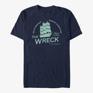 Queens Netflix Outer Banks - Wreck Restaurant Unisex T-Shirt Navy Blue