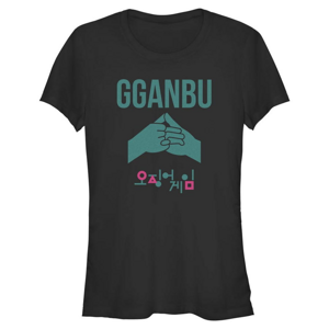Queens Netflix Squid Game - Gganbu Buddies Women's T-Shirt Black