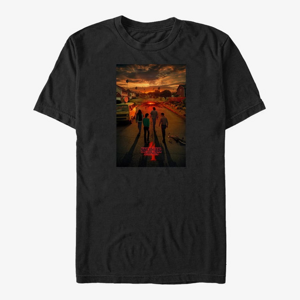 Queens Netflix Stranger Things - California Poster Unisex T-Shirt Black