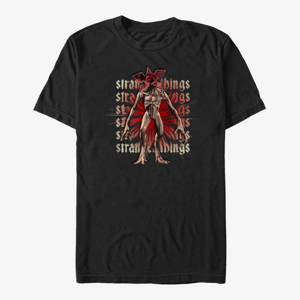 Queens Netflix Stranger Things - Demogorgon Focus Unisex T-Shirt Black