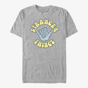 Queens Netflix Stranger Things - Rad Things Men's T-Shirt Heather Grey