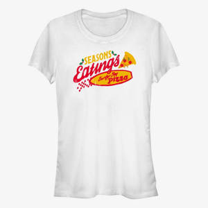 Queens Netflix Stranger Things - Season's Eatings Women's T-Shirt White