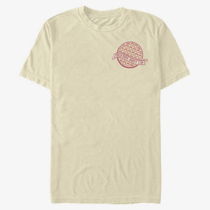Queens Netflix Stranger Things - Waffle Pocket Men's T-Shirt Natural