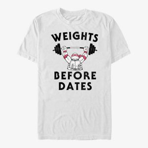 Queens Nickelodeon Teenage Mutant Ninja Turtles - WEIGHTS BEFORE DATES Unisex T-Shirt White