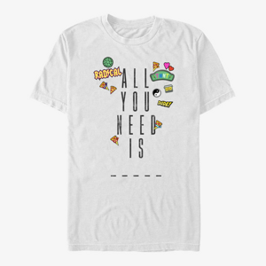 Queens Nickelodeon Teenage Mutant Ninja Turtles - YOU NEED Unisex T-Shirt White