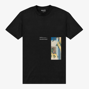 Queens Park Agencies - APOH Hokusai Katsushika Unisex T-Shirt Black