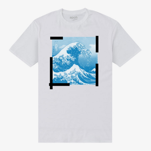 Queens Park Agencies - APOH Hokusai Tape Unisex T-Shirt White
