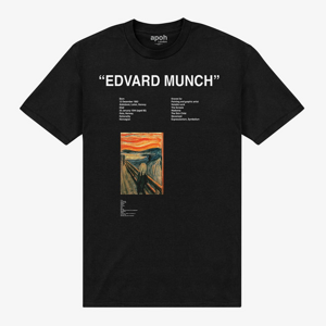 Queens Park Agencies - APOH Munch Edvard Unisex T-Shirt Black