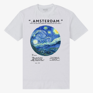 Queens Park Agencies - APOH Van Gogh Amsterdam Unisex T-Shirt White