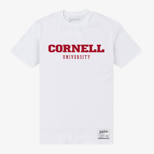 Queens Park Agencies - Cornell University Script Unisex T-Shirt White