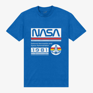 Queens Park Agencies - NASA 1981 Unisex T-Shirt Royal Blue