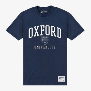 Queens Park Agencies - Oxford University Crest Unisex T-Shirt Navy