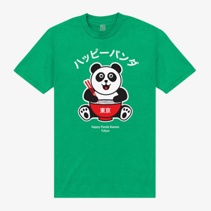 Queens Park Agencies - TORC Happy Panda Unisex T-Shirt Irish Green