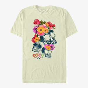 Queens Pixar Coco - Calaveras Men's T-Shirt Natural