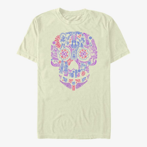 Queens Pixar Coco - Skull Men's T-Shirt Natural