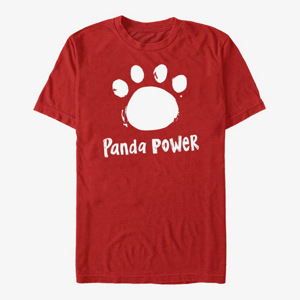 Queens Pixar Turning Red - Panda Power Men's T-Shirt Red