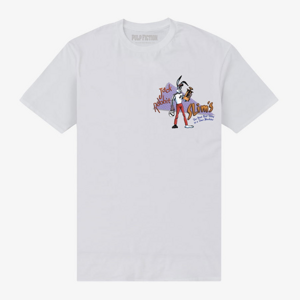 Queens Pulp Fiction - Jack Rabbit Slim's Unisex T-Shirt White