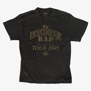 Queens Revival Tee - 1995 Ready To Die Tour Unisex T-Shirt Black
