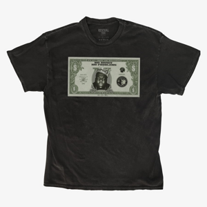 Queens Revival Tee - Mo Money Mo Problems Dollar Bill Unisex T-Shirt Black