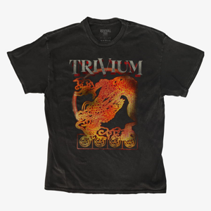 Queens Revival Tee - Trivium Golden Dragon Unisex T-Shirt Black