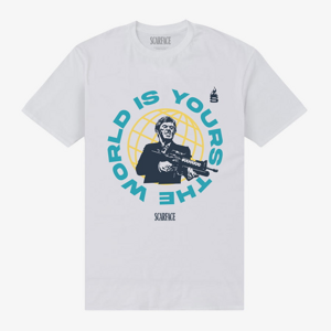 Queens Scarface - Scarface The World Is Yours Unisex T-Shirt White