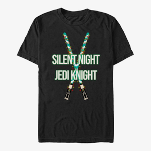 Queens Star Wars: Classic - Christmas Light Sabers Unisex T-Shirt Black