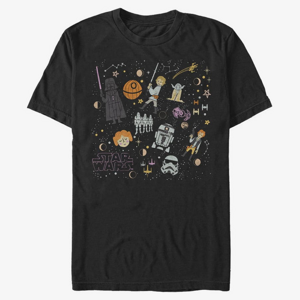 Queens Star Wars: Classic - COLLAGE Unisex T-Shirt Black