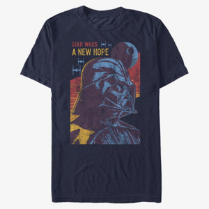Queens Star Wars: Classic - Hope Men's T-Shirt Navy Blue