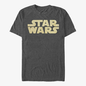 Queens Star Wars: Classic - Simplest Logo Men's T-Shirt Dark Heather Grey