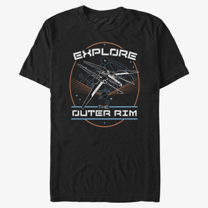 Queens Star Wars: High Republic - Explore Outer Rim Men's T-Shirt Black
